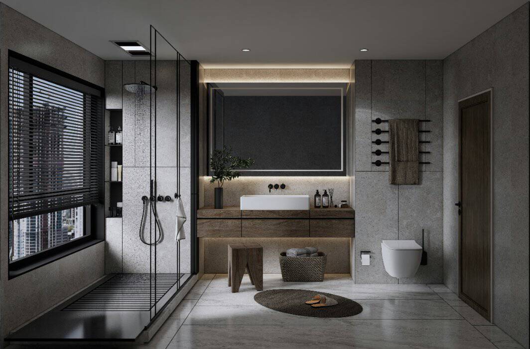 Bathroom rewire